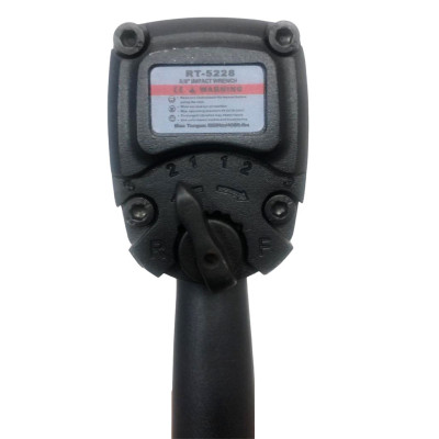 Пневматичний гайковерт ударний 1/2", мінізасмак — 620 Нм 15228