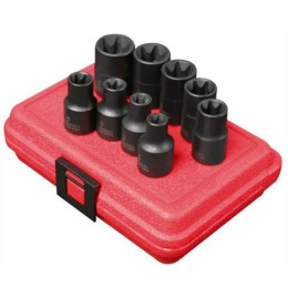 Набір головок E-профіль 1/2" (Torx) ударних 9 пр. 118100B