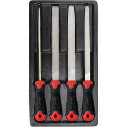 Набір напилків 8" у ложементі, 4 предмети T18400