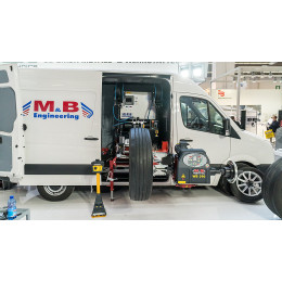 Мобільний вантажний шиномонтажний верстат DIDO 26 MV + балансування WB 200