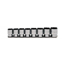 920 B/SB8-набір 12-гран. головок на організаторі 1/2",8 шт.