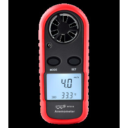 Анемометр цифровий 0,1-30 м/с, -10-45 °C WINTACT WT816