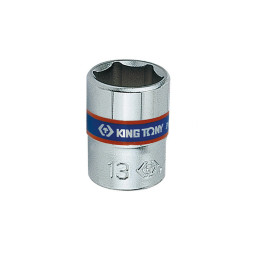 Головка торцева хромована 1/4" KING TONY, 4,5 мм (6 гран.)