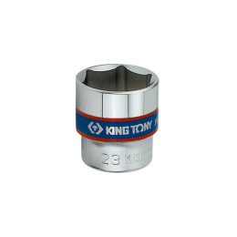 Головка торцева хромована 3/8" KING TONY, 12 мм (6 гран.)