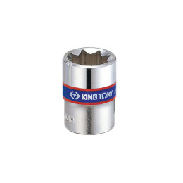 Головка торцева восьмигранна 1/4", 10 мм KING TONY 231010M