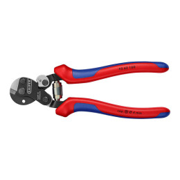 Ножницы для резки особо прочных проволочных тросов Ø4,0мм, 160мм KNIPEX 95 62 160, фосфатированные