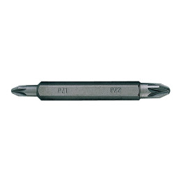 Біта 1/4" PZ2 двустороння довжина 60 мм (уп.10) арт. 1360022Z