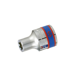Головка торцева хромована TORX Е-стандарт 1/2" KING TONY, E24