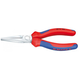 Длинногубцы 190мм, KNIPEX 30 15 190, хромированные