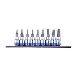 Набір біт Torx 1/4" 9 одиниць на планці