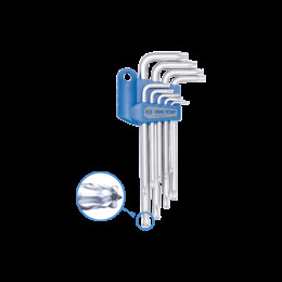 Набор Torx Г-обр.Т10-Т50 экстрадлинных c шаром