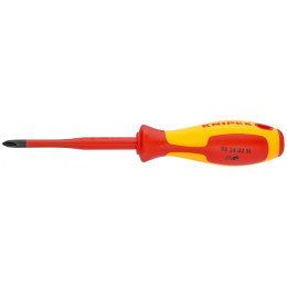 Викрутка VDE з потоншеним наконечником PH1 KNIPEX 98 24 01 SL