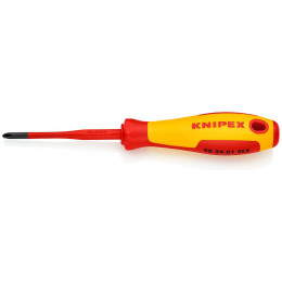 Отвертка (тонкая) PlusMinus KNIPEX 98 24 02 SLS