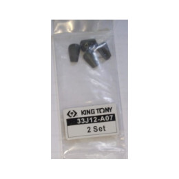 Губки для пневматичного заклепувальника) 2 шт./компл. (4.0-6.4mm)