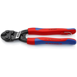 Болторіз компактний, діаметр 6,0мм CoBolt KNIPEX 71 02 200 T BK, зі страхувальним кріпленням, фосфатований