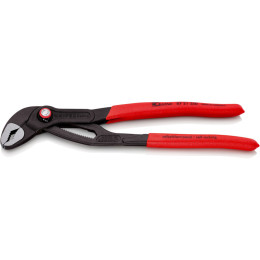 Клещи сантехнические переставные, Ø50мм Cobra QuickSet KNIPEX 87 21 250 (с автоспуском) фосфат