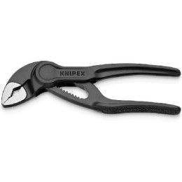 Клещи сантехнические переставные высокотехнологические, Ø28мм Cobra KNIPEX XS 87 00 100, фосфат