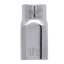 Головка торцева хромована 1/2'' 6гр. MILWAUKEE, 11мм