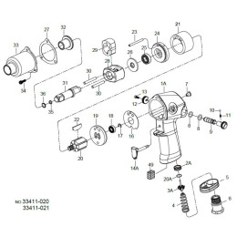 Корпус ударного механізму для 33411-020 (021)