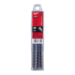 Бур SDS-PLUS MX4 MILWAUKEE,діаметр 6,5х165х100мм, (10шт), пластикова коробка