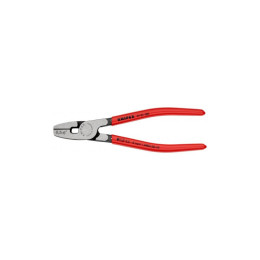 Інструмент для обтиску контактних гільз 0,5-6,0мм.кв., 180мм KNIPEX 97 81 180, фосфатований