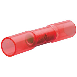 Соединители встык с термоусадочной изоляцией KNIPEX 97 99 250, (0,75-1,0мм²) (100шт), красные