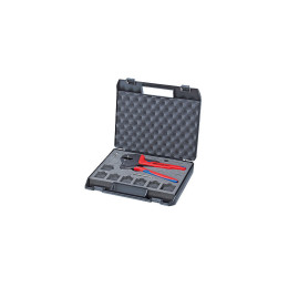 Інструмент для обпресування системний KNIPEX 97 43 200 A (для змінних матриць), фосфатований