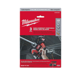 Полотно для стрічкових пил MILWAUKEE, 687,57х2,5/1,8мм, (3шт)