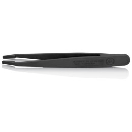 Пінцет пластмасовий антистатичний KNIPEX, 92 09 04 ESD, прямий