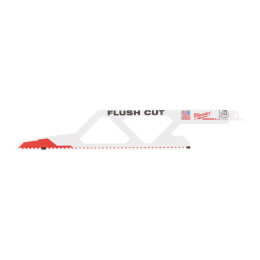 Полотно для шабельних пил FLUSH CUT MILWAUKEE, 305х5,0мм, (деревина)