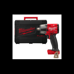 Гайковерт акумуляторний безщітковий 1/2'' MILWAUKEE, M18 FMTIW2F12-0Х, 881Нм, з кільцем (каркас, кліпса для реміня, HDкейс)