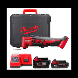 Інструмент багатофунціональний акумуляторний MILWAUKEE, M18 BMT-421C (зарядний пристрій V12-18 C, 1 акумулятор М18 В2 2Аг, 1 аку
