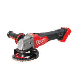 Шліфмашина кутова акумуляторна безщіткова MILWAUKEE, M18 FSAG115X-0, діаметр 115мм (каркас, захисний кожух, пилозахисний екран,