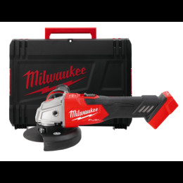 Шліфмашина кутова - болгарка акумуляторна безщіткова MILWAUKEE, M18 FSAG125XB-0X, 1200Вт, діаметр 125мм (каркас, антивібраційна