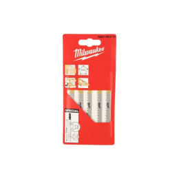 Полотна для лобзиків SPECIAL MILWAUKEE, 75х4.5/1,2мм, (5шт)