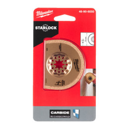 Полотно для мультітула STARLOCK MILWAUKEE, Carbide Grit 75х20х1,2мм (видалення затирки)