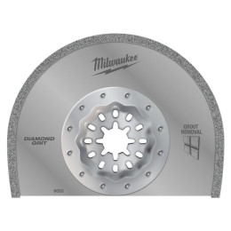 Полотно для мультітула STARLOCK MILWAUKEE, Diamond Grit 90х25х2,2мм (видалення затирки)