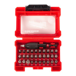 Набір біт SHOCKWAVE MILWAUKEE TORX, (32шт) пластиковий кейс