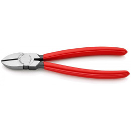 Кусачки бокові (бокорізи) O4,0мм, 180мм KNIPEX 70 01 180, фосфатовані