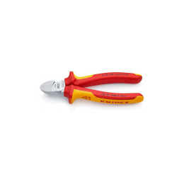 Кусачки бокові (бокорізи) O4,0мм ,160мм VDE KNIPEX 70 07 160, хромовані