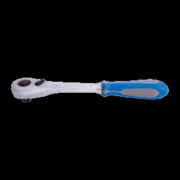 Трещітка 1/4", 90 зубців, флажкова з кнопкою. IP51.