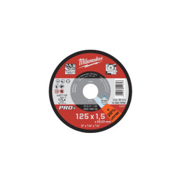 Диск відрізний по металу MILWAUKEE, SCS 41/125х1,5 PRO+, діаметр 125мм