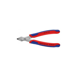 Кусачки прецизионные для самых тонких работ по резанию Electronic Super Knips® Knipex, 125 мм Блисте