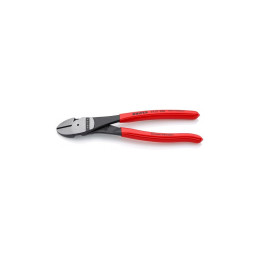 Кусачки боковые (бокорезы) особой мощности, 12°, Ø3,8мм, 180мм KNIPEX 74 21 180, фосфатированные