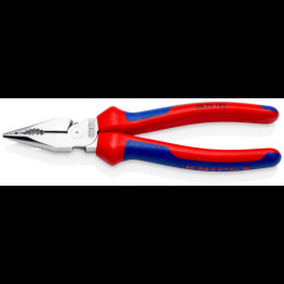 Пасатижі подовжені KNIPEX, 08 25 185, хромовані