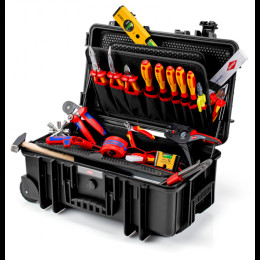 Валіза для інструментів KNIPEX "Robust26" Elektro, 00 21 33 E, укомплектована