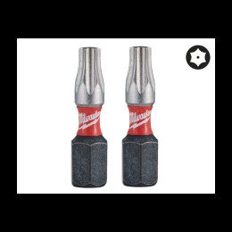 Біта SHOCKWAVE MILWAUKEE, TX BO20, 25мм, (2шт) (заміна на 4932500374)