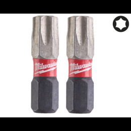 Біта SHOCKWAVE MILWAUKEE, TX40, 25мм, (2шт) (заміна на 4932500367)