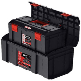 Набір ящиків для інструментів QBRICK REGULAR R-BOX 19 + QR R-BOX 16 (495x294x280мм) (5901238253990)