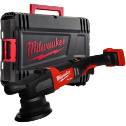 Машина полірувальна ексцентрикова акумуляторна безщіткова MILWAUKEE, M18 FUEL FROP15-0X, діаметр 125мм (каркас, HDкейс)